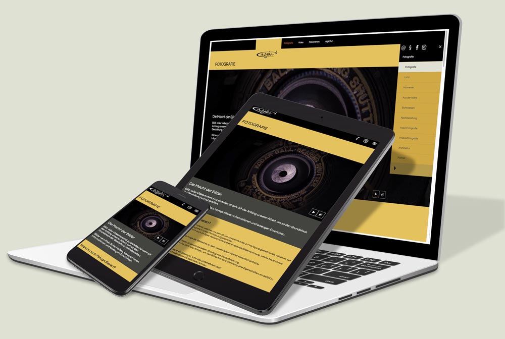 Innovative Menüführung