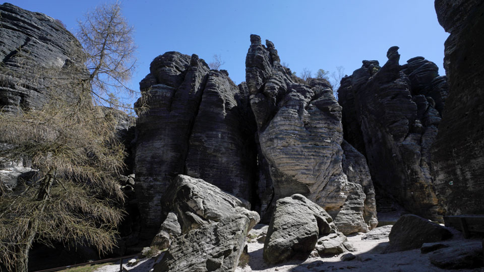 Tisa Böhmische Schweiz wandern