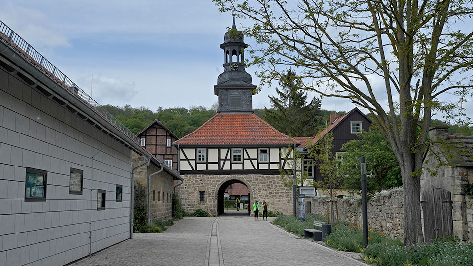 Kloster Michaelstein bei Blankenburg mit leckerem essen