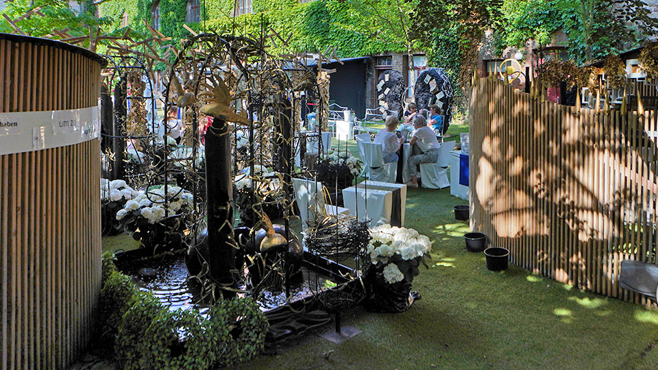 Halle (Saale) Neue Residenz Garten Projekt Wortreich